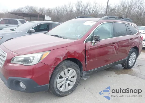2015 Subaru Outback 2.5I Premium z USA, uszkodzony, nr VIN 4S4BSBDC8F3277114